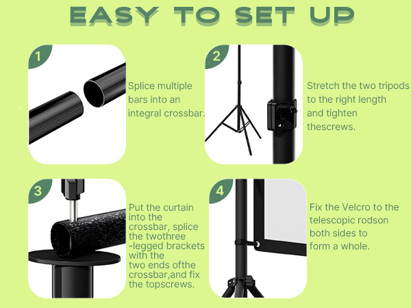 Projector Screen with Stand