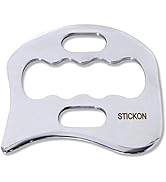 STICKON Stainless Steel Gua Sha Scraping Massage Tool IASTM Tools Great Soft Tissue Mobilization ...