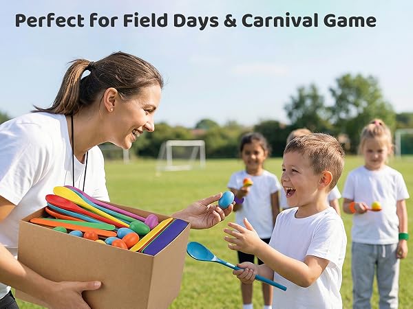 Egg Spoon Race Game Sets