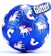 hahaland Soccer Ball Size 3 with Pump Deflated & Mesh Bag - Soccer Ball for Girls Boys Kids Sport...