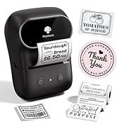 Phomemo M108 Label Maker Machine, Thermal Label Printer, Mini Size and Widely Used for Office, Ho...
