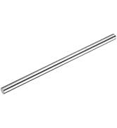 uxcell Linear Motion Rod Shaft Guide 20mm x 400mm (0.787" x 15.75") Case Hardened Steel Chrome Pl...