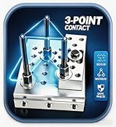 ZKTOOL Universal Drill Press Support Block Plate Tool Set Kit, 30 Ton – Bearing and Bushing Repai...