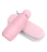 pink pocket mini umbrella