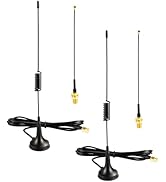 Boobrie Long Range 915Mhz LoRa Antenna with Magnetic Base SMA Male + 10CM IPX Extension Cable for...