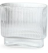 Bfttlity Clear Glass Vase Glass Vases for Flowers Clear Vase for Living Room Dining Table Entrywa...