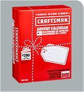 12 Days of CRAFTSMAN Advent Calendar, Limited Edition Gift Box CMMT12426A | Mens Advent Calendar,...