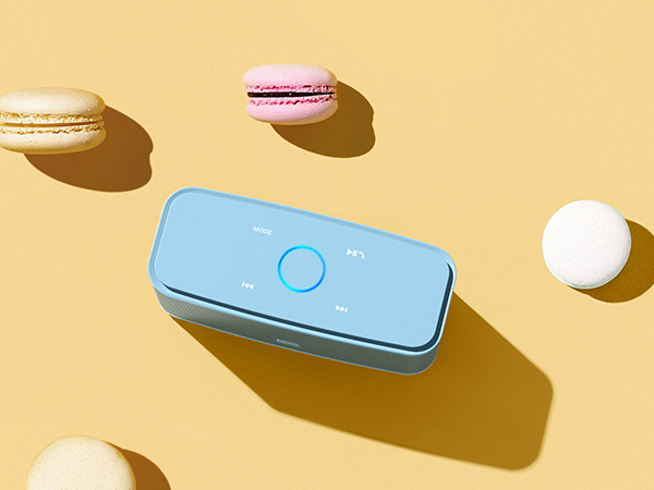 Blue Bluetooth Speaker