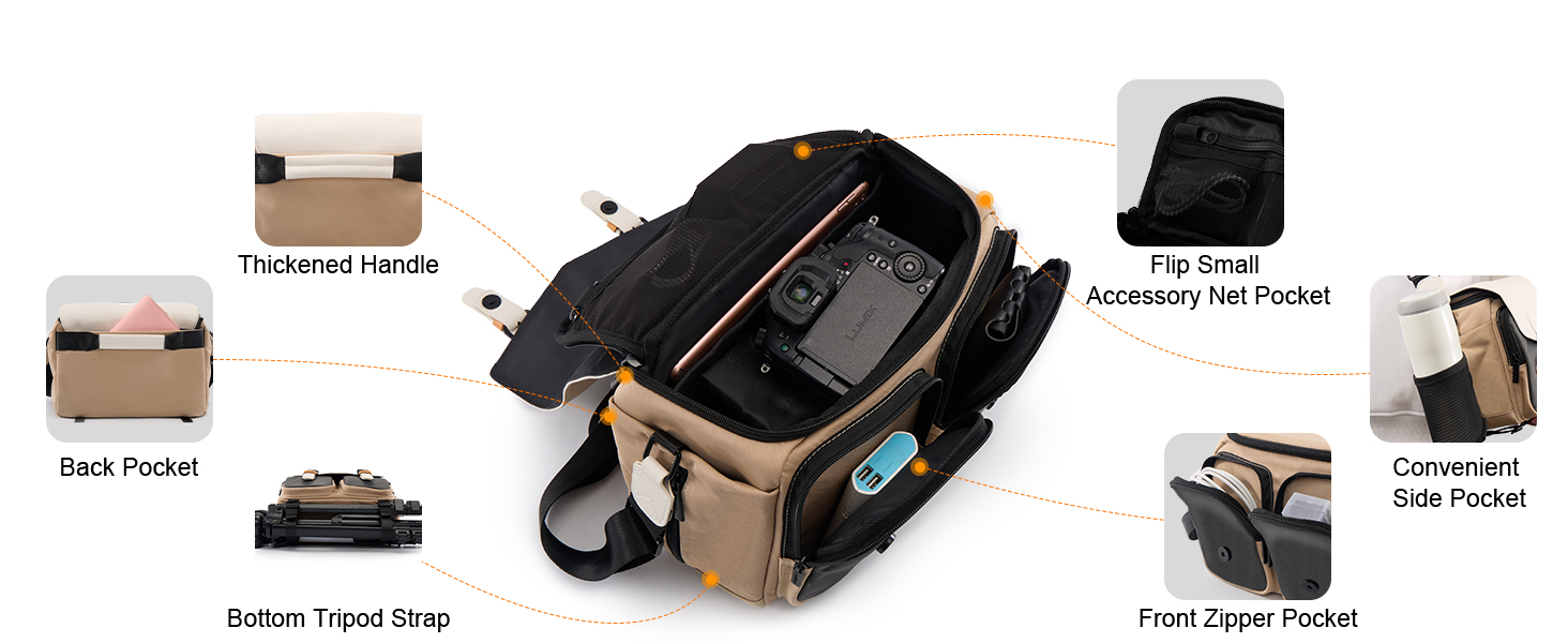 Camera Messenger Bag