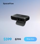 Soundcore Nebula SpaceFlow AI Mapping Kit: 3D Mapping Projection Accessory with AR Effect, Auto 3...