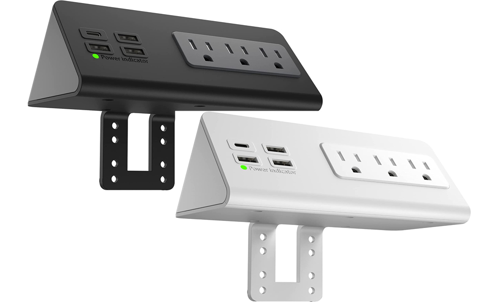 Desk Clamp Power Sockets