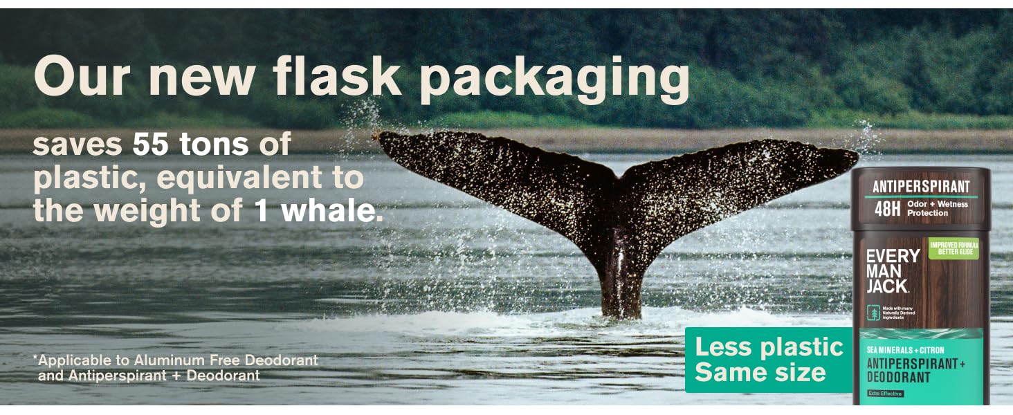 less plastic