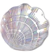 JJLFresheners Multicolor Plastic Seashell Soap Dish Jewelry Tray Organizer for Women Girls Fruit ...