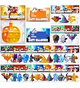 Halloween Party Favors, Halloween Pop Fidget Toys Pack,Halloween Supplies for Kids 4-8 8-12,Relie...