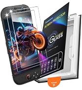 TRANSNOVO 2-Pack for Switch 2 Tempered Glass Screen Protector with Alignment Guide, 9H Scratch Re...