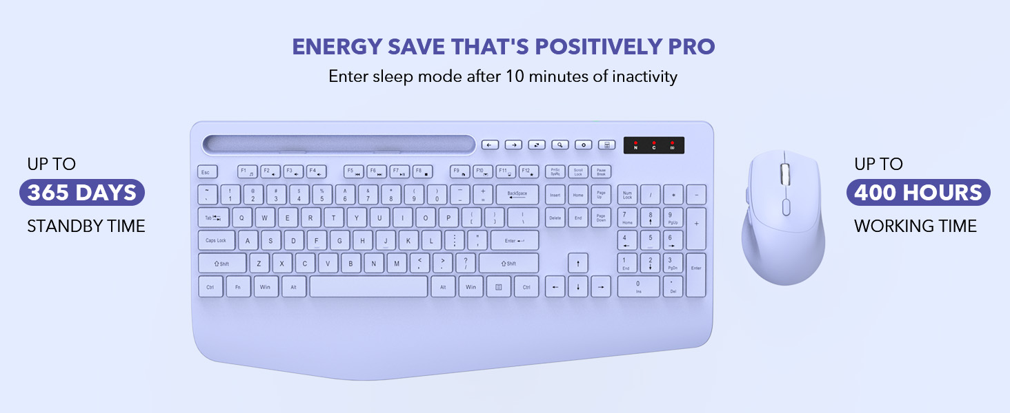 wireless keyboard mouse combo