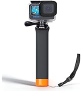Suptig Upgraded Floating Hand Grip Floaty Stick Compatible for Gopro Hero 13, Hero 12, 11, 10, 9,...