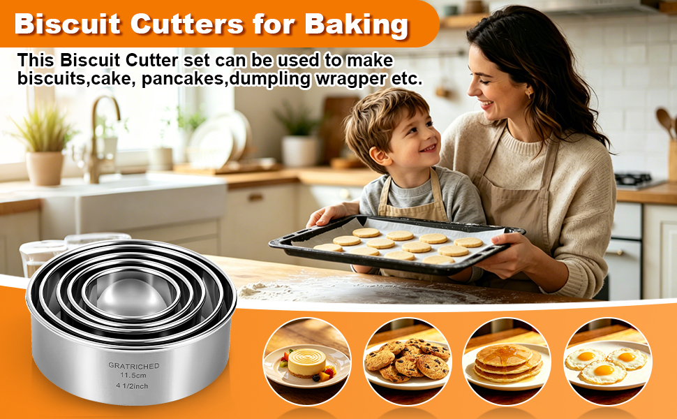 Biscuit Cutters for Baking
