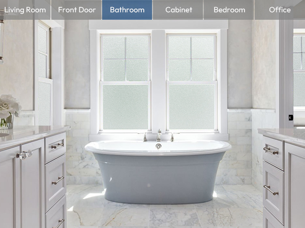 bathroom window privacy film
