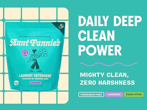Daily Deep Clean Power.