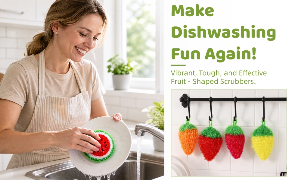 Fruit Dish Scrubber
