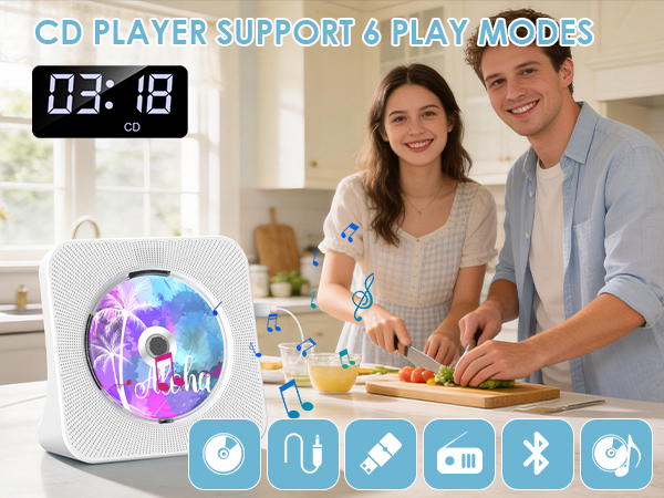 countertop cd player