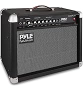 Portable Electric Guitar Amplifier, 40 Watt Power, Two 6” & 8” High-Definition Speaker Cones, Bas...