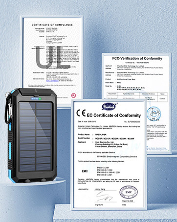 Kepswin Portable Charger with Built-in Cables Fast Charging Power Bank 49800mAh