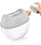 SCAIKTIG Electric Automatic Nail Clipper with Light, 2 Speeds, Magnetic Cover, Nail Scraps Storag...
