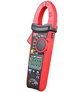 UNI-T Clamp Meter UT216C, Inrush Current AC/DC 600A TRMS HVAC Volt Amp Ohm Meter Multi Meter, Aut...