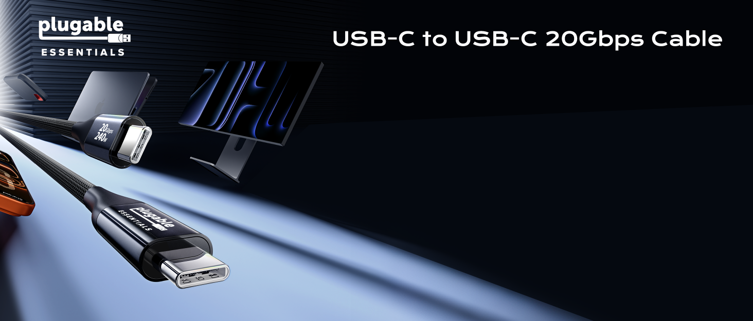 USB-C to USB-C 20Gbps Cable