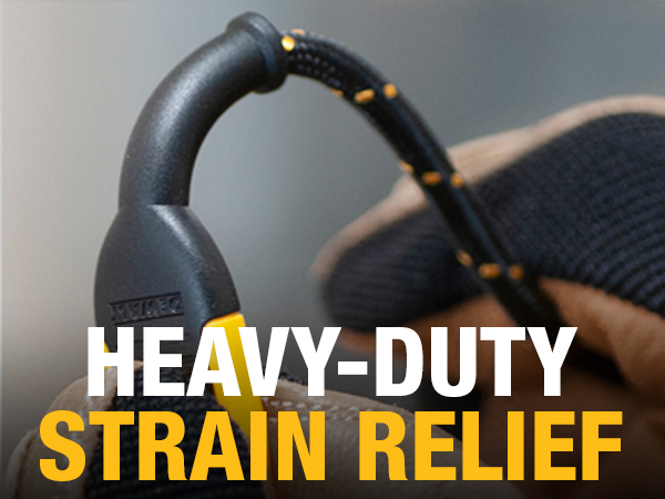 heavy-duty strain relief