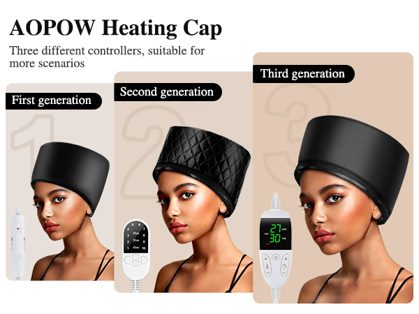 Heated Electric Thermal Steamer Cap
