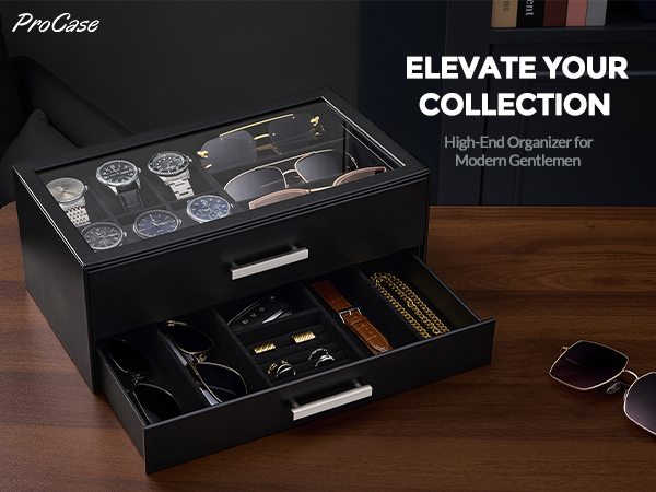 Double Drawer Watch Box