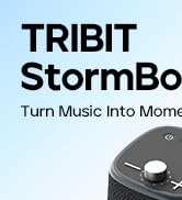 Tribit StormBox Max Portable Bluetooth Speaker, 60W, 360° Sound, Black | IP68 Waterproof, XBass 2...