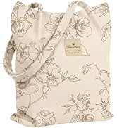 Miss Adola Corduroy Tote Bag for Women - Reusable Totes with Magnetic Buckle & Pocket Aesthetic D...