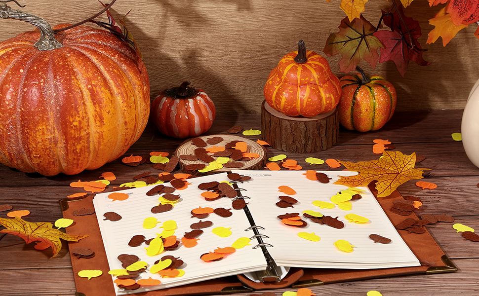 Fall Confetti,Fall Confetti for table