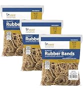 Upgrade Office Supply UPG22416PK3 Rubber Bands, Size 16 (2-1/2 x 1/16), 5,400 Bands, 1 lb 3-Pack,...