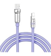 Hichain Fast Charging USB-A to Type-C, Chubby Charging Cables USB A to C Durable Soft Silicone 6....