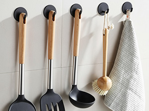 kitchen towel hooks, adhesive kitchen towel hooks