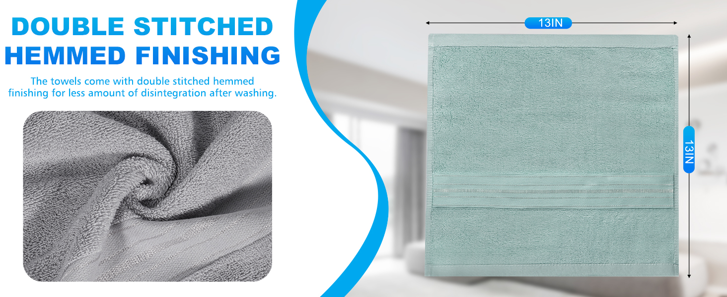 100% Cotton Wash Cloths