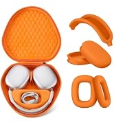 Maxjoy for Airpods Max Case, Smart Case Supports Sleep Mode, with AirPods Max Silicone Earpad Cov...