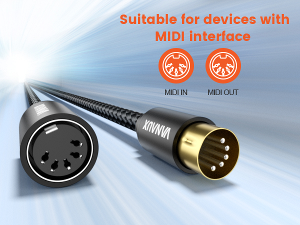 MIDI Extension Cable