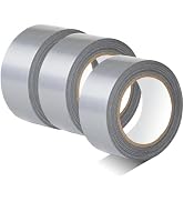 Bethone 3-Pack Duct Tape Heavy Duty Waterproof Silver, 66 Yards x 1.88 Inch Total Strong Adhesive...
