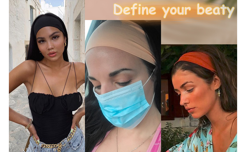 wide headbands for women
