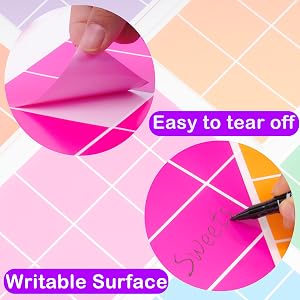 colored sticker labels