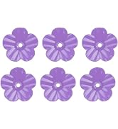 6 PCS Decorative Replacement Flowers for Hummingbird Feeder, Slices Window Hanging Bird Feeder De...