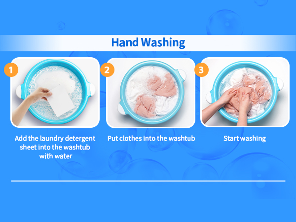 Laundry Detergent Sheets