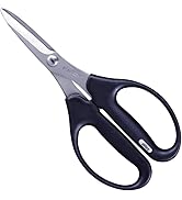 ALLEX Craft Scissors 7.4" Multipurpose Industrial Utility Hand Shears, Heavy Duty Japanese Stainl...
