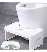 Bathroom Toilet Stool, Folding Multi-Function Toilet Stool Portable Step for Home Bathroom, with ...
